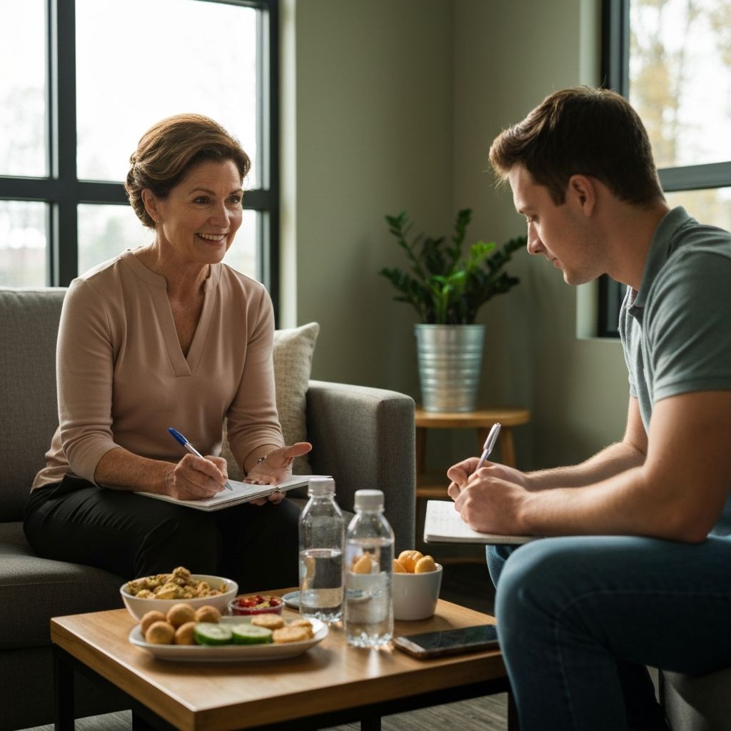 Nutrition consultation discussion